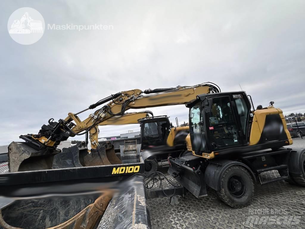 CAT M 315 Pyöräkaivukoneet
