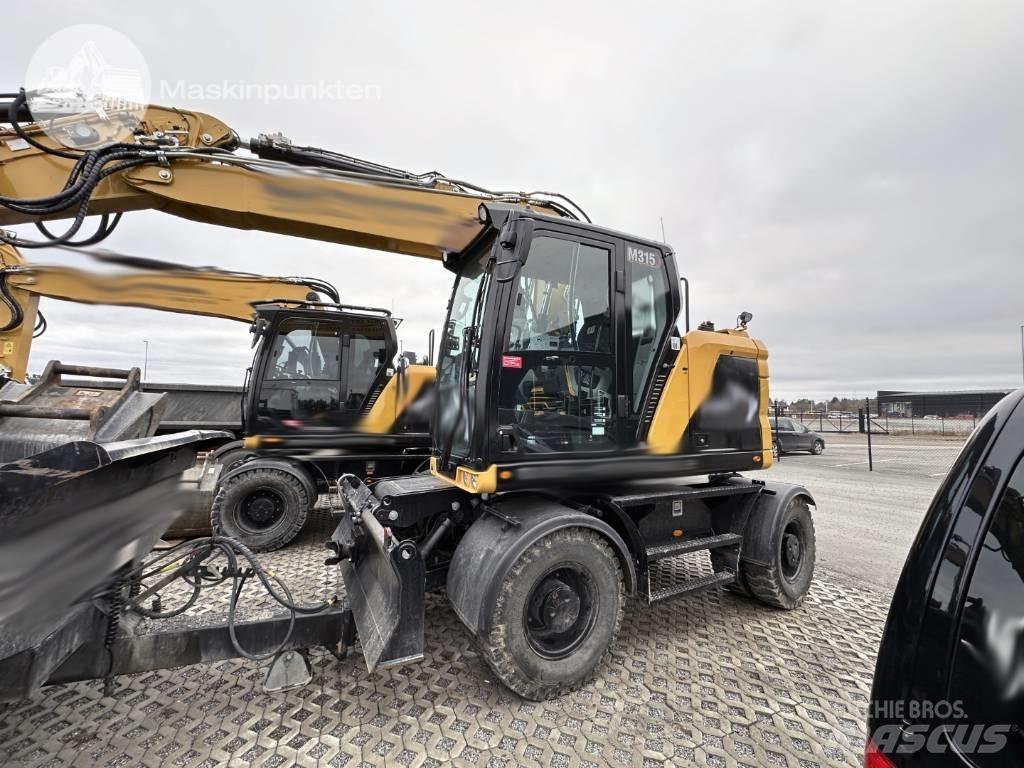 CAT M 315 Pyöräkaivukoneet