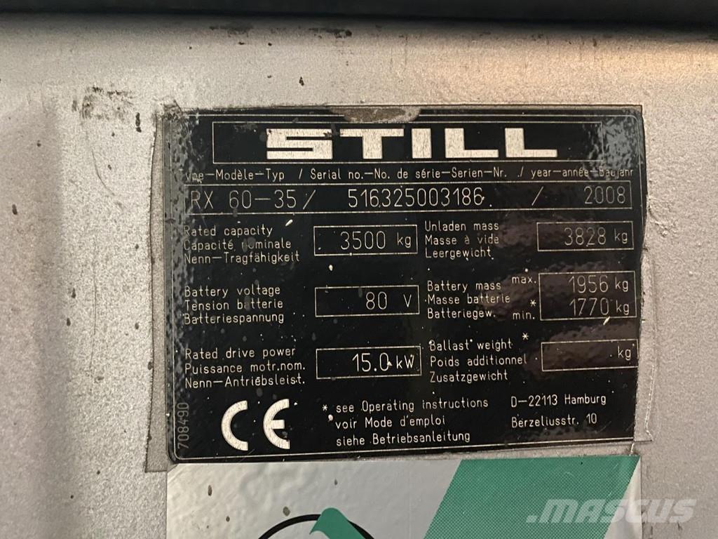 Still RX60-35 Sähkötrukit