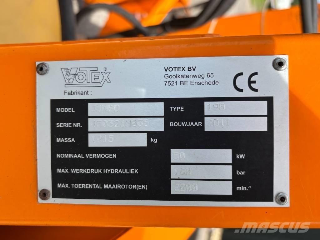 Votex Jumbo 190 Kesantoleikkurit ja -murskaimet