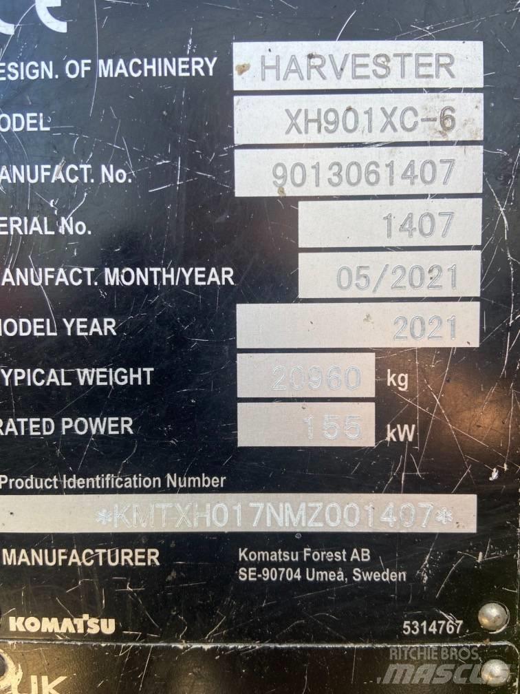 Komatsu 901XC Harvesterit
