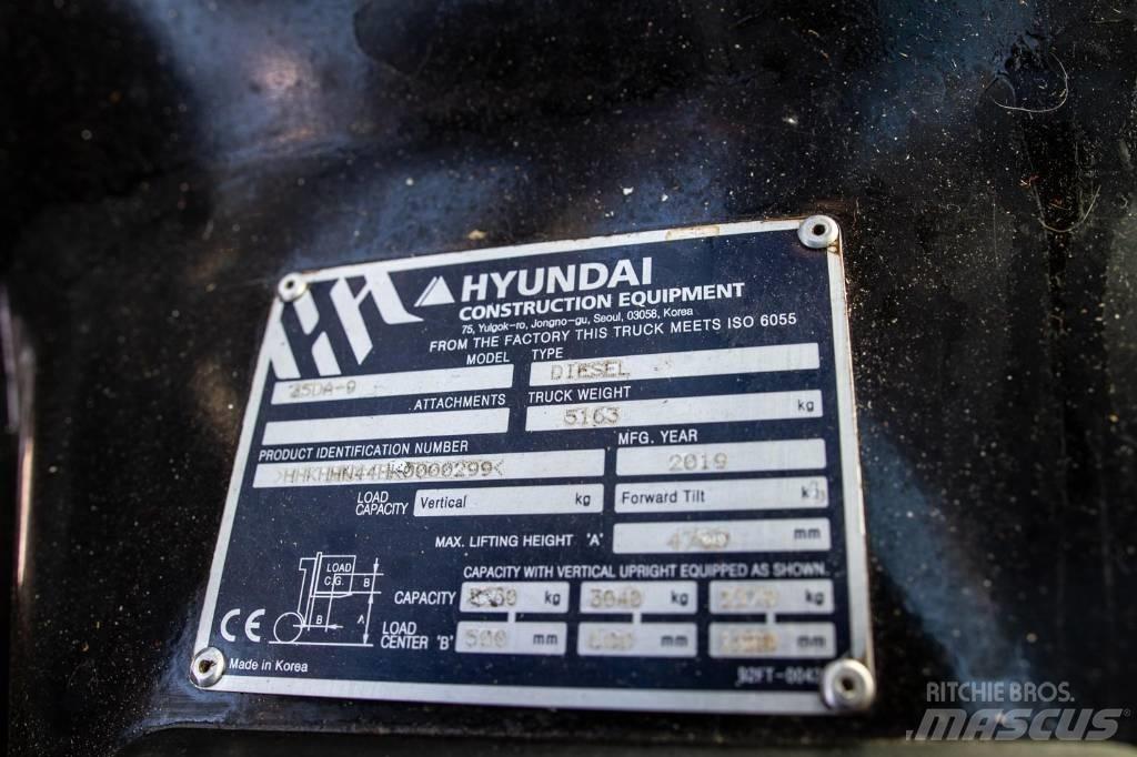 Hyundai 35 DA-9 Dieseltrukit