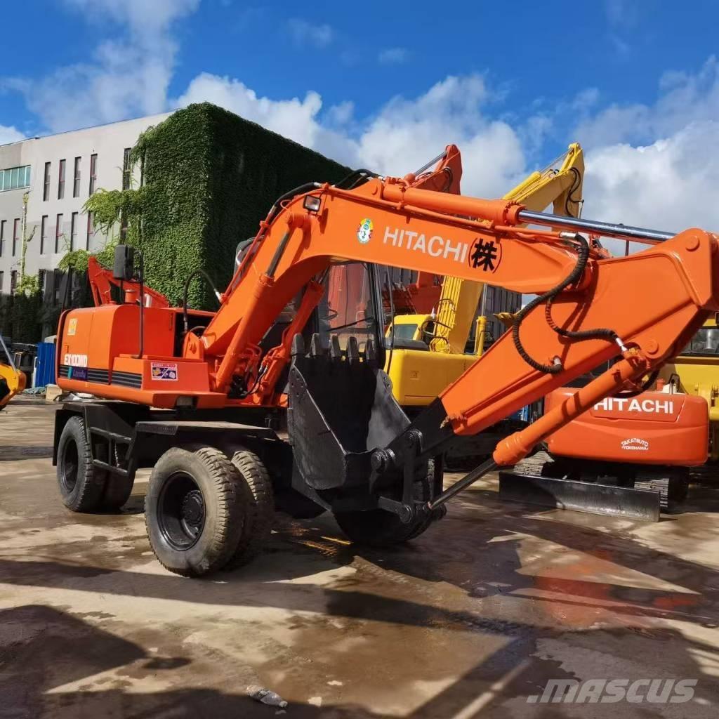 Hitachi EX 100 W D Pyöräkaivukoneet