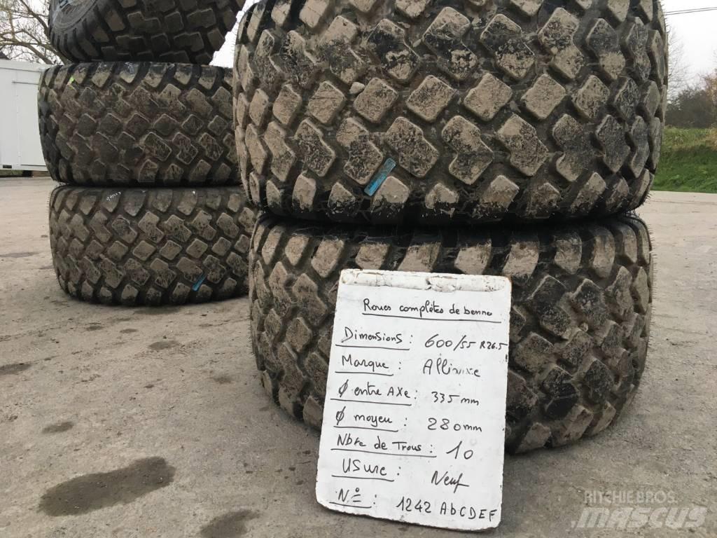 Alliance 600/55R26.5 Renkaat ja vanteet