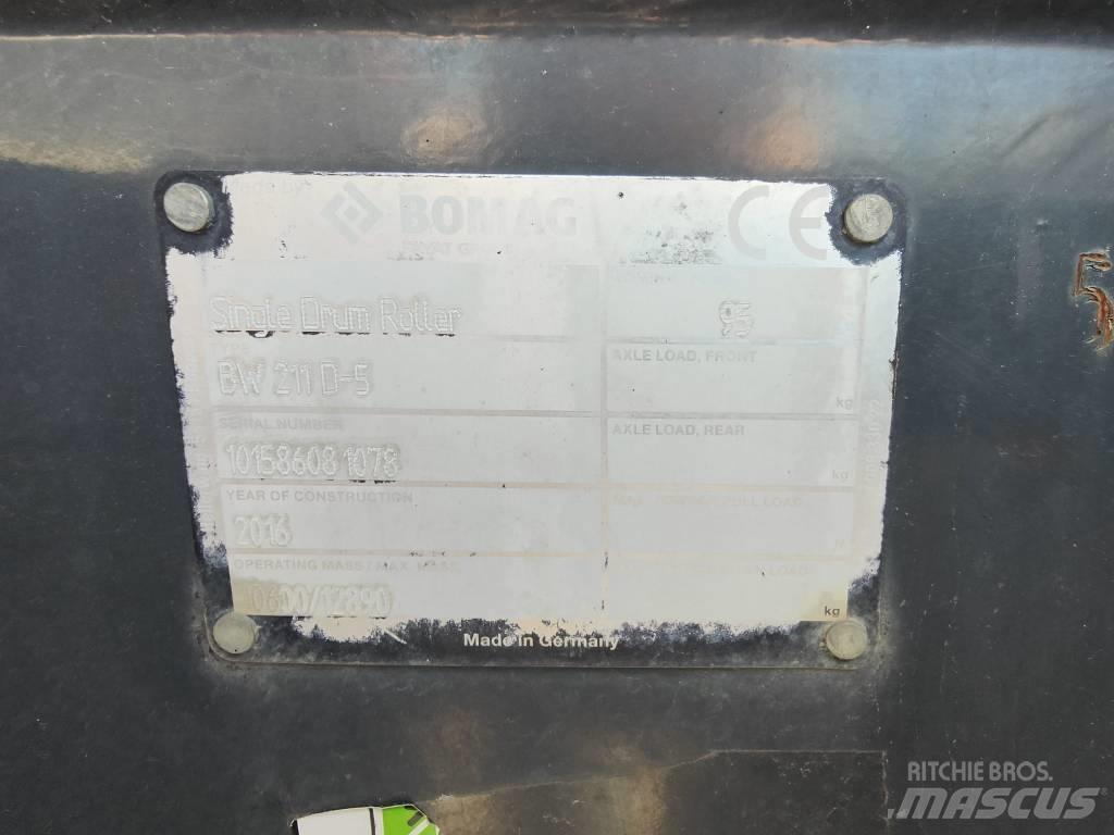 Bomag BW 211 D-50 Kumipyöräjyrät