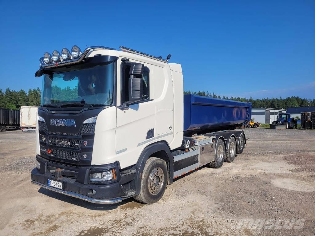 Scania R520 Koukkulava kuorma-autot