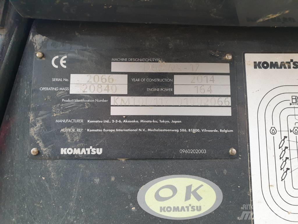 Komatsu D 65 WX-17 Telaketjupuskutraktorit