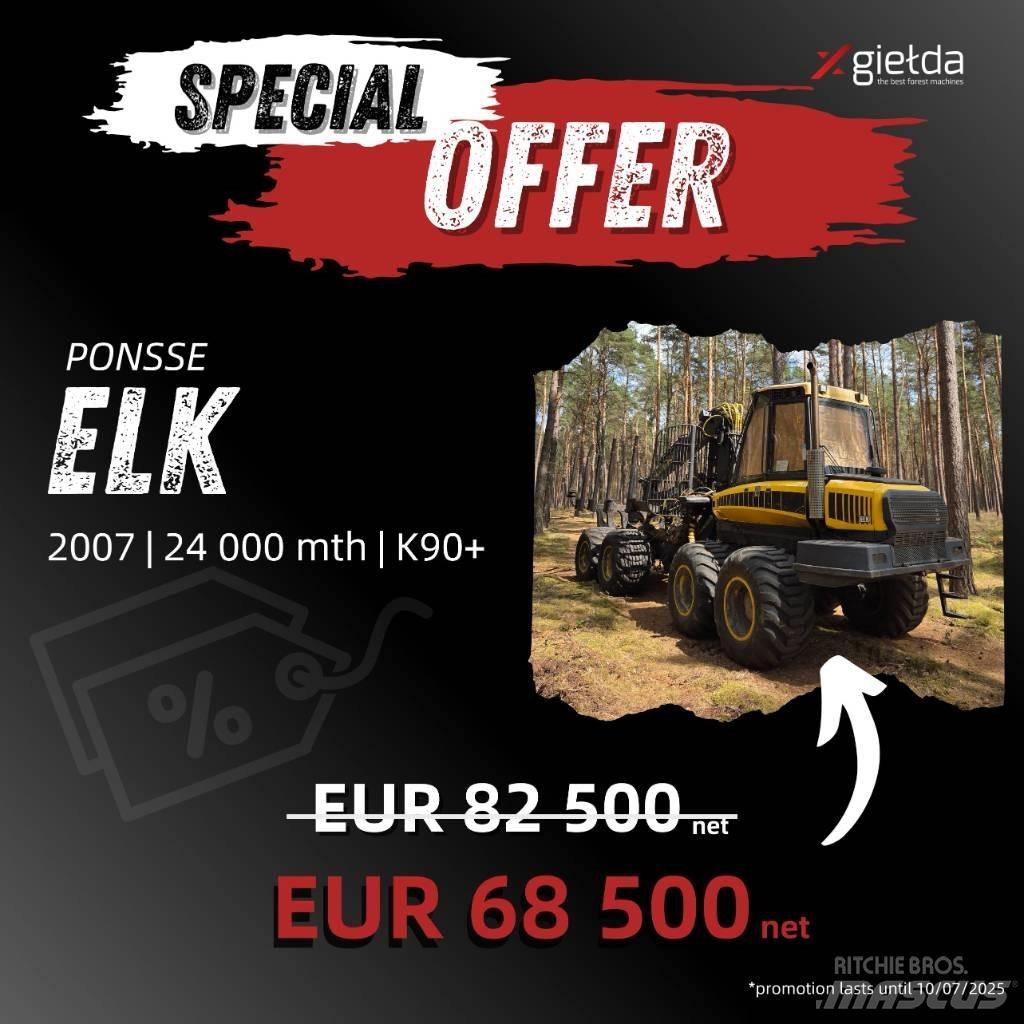 Ponsse Elk Kuormatraktorit
