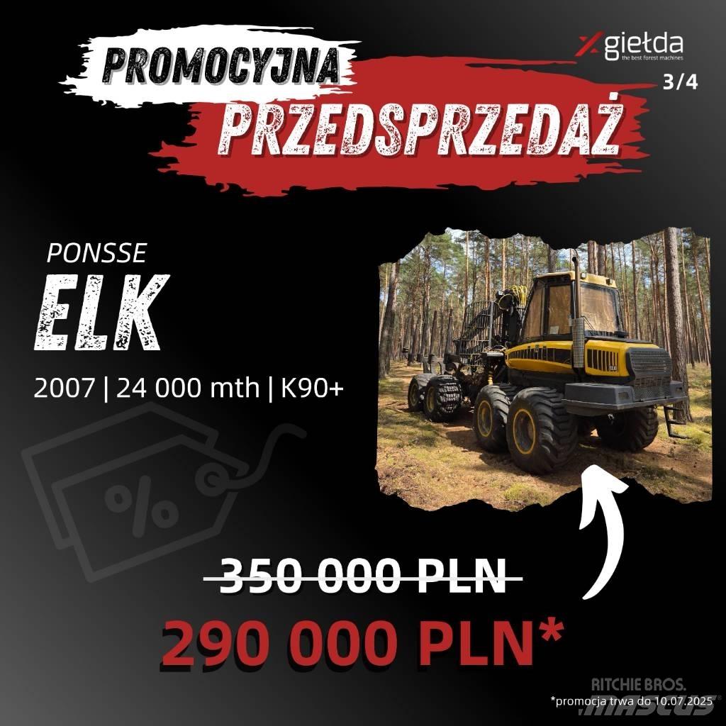 Ponsse Elk Kuormatraktorit