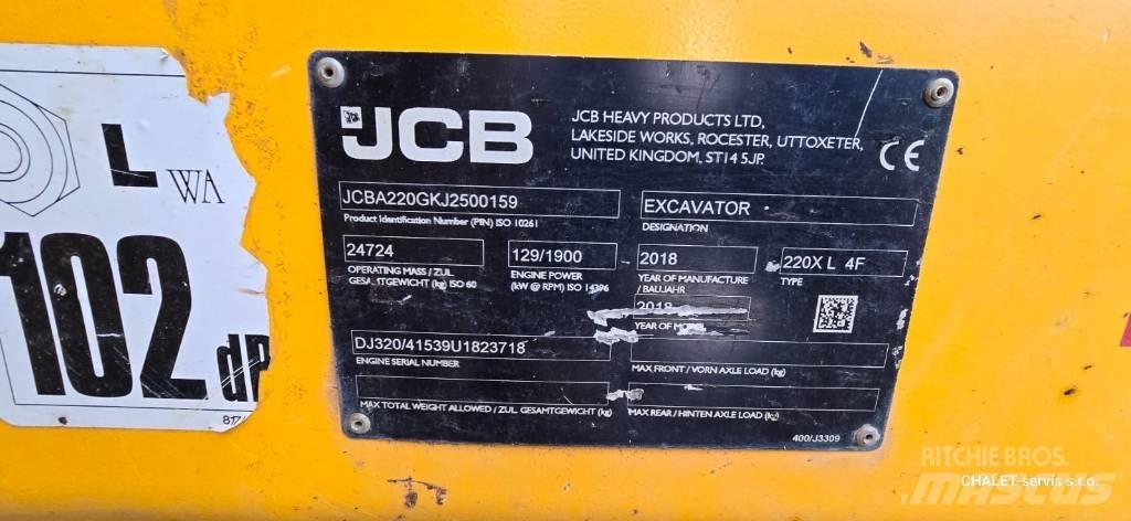 JCB 220 XL 4F Telakaivukoneet