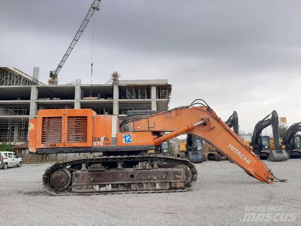 Hitachi ZX 670 LC H Telakaivukoneet