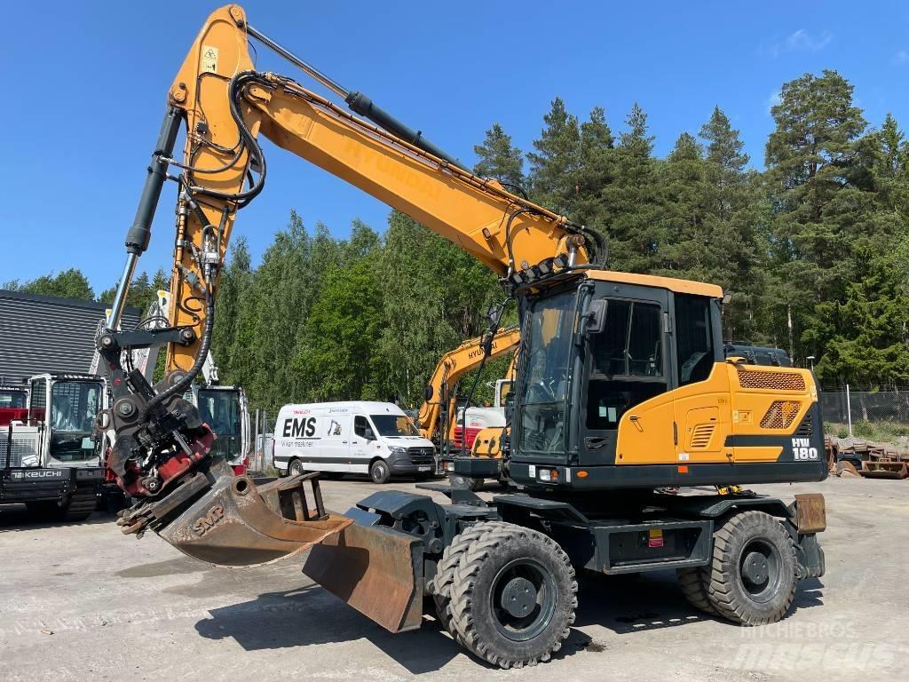 Hyundai HW 180 Pyöräkaivukoneet