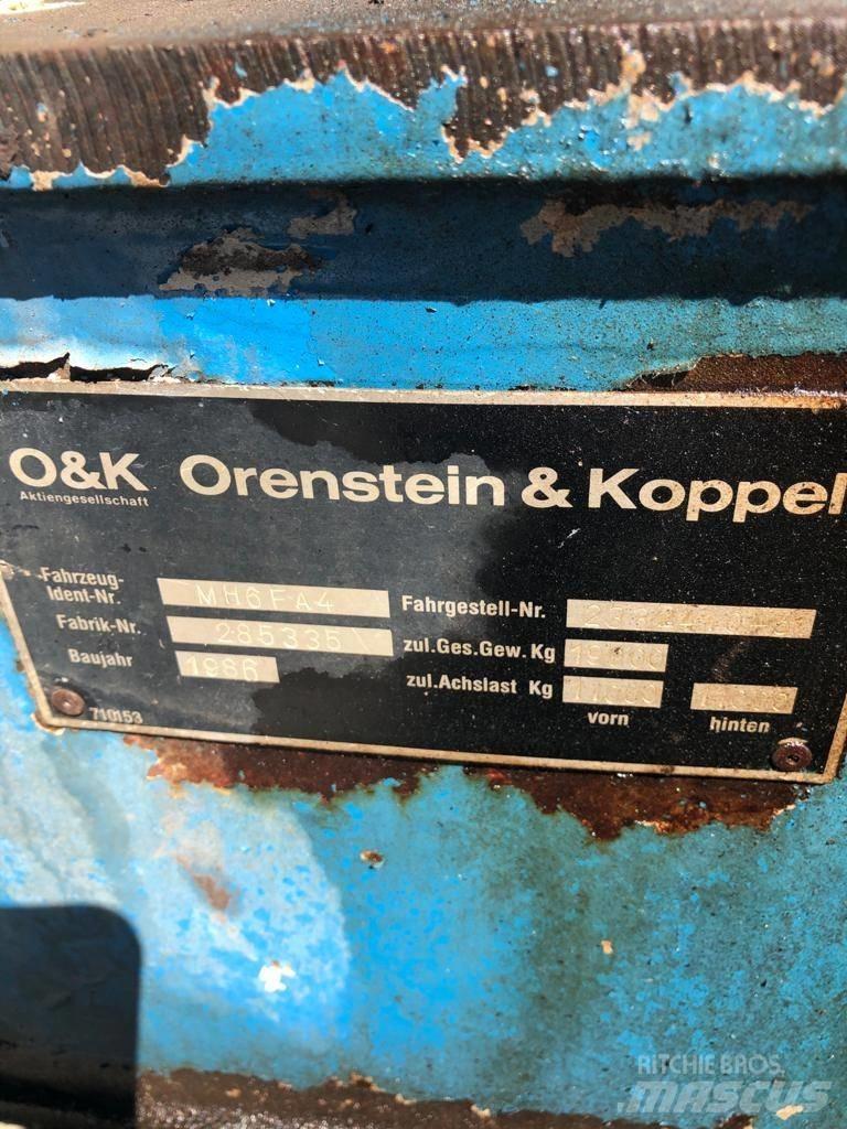 O&K MH6 FA4 Pyöräkaivukoneet