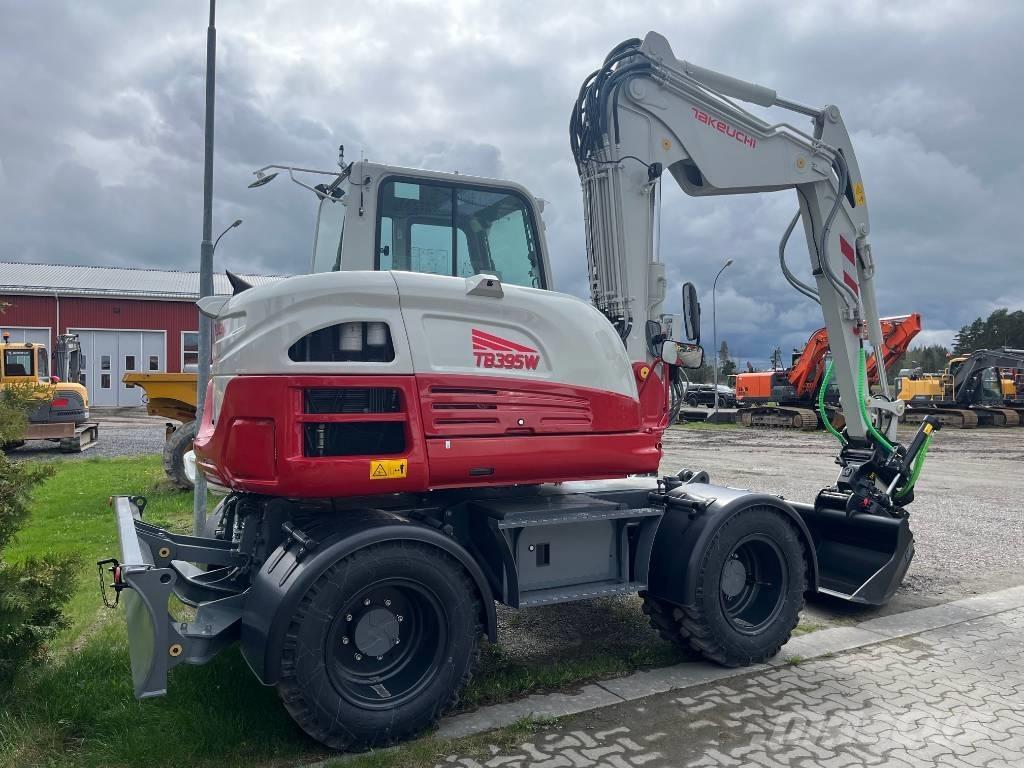 Takeuchi TB 395 W Pyöräkaivukoneet