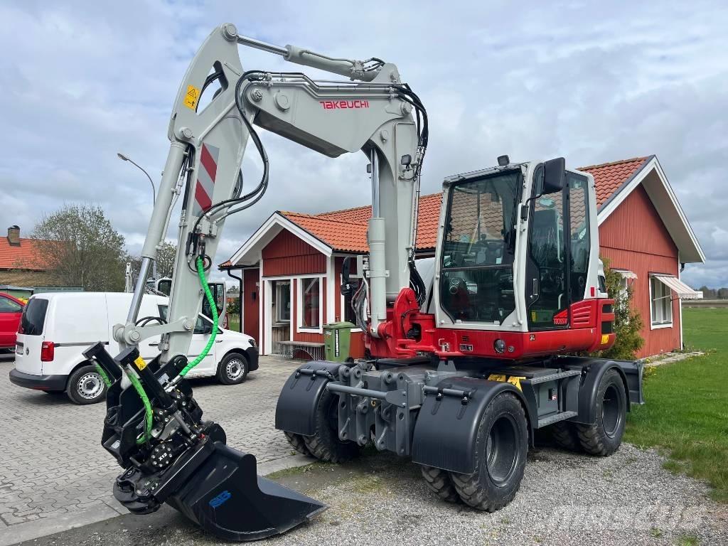 Takeuchi TB 395 W Pyöräkaivukoneet