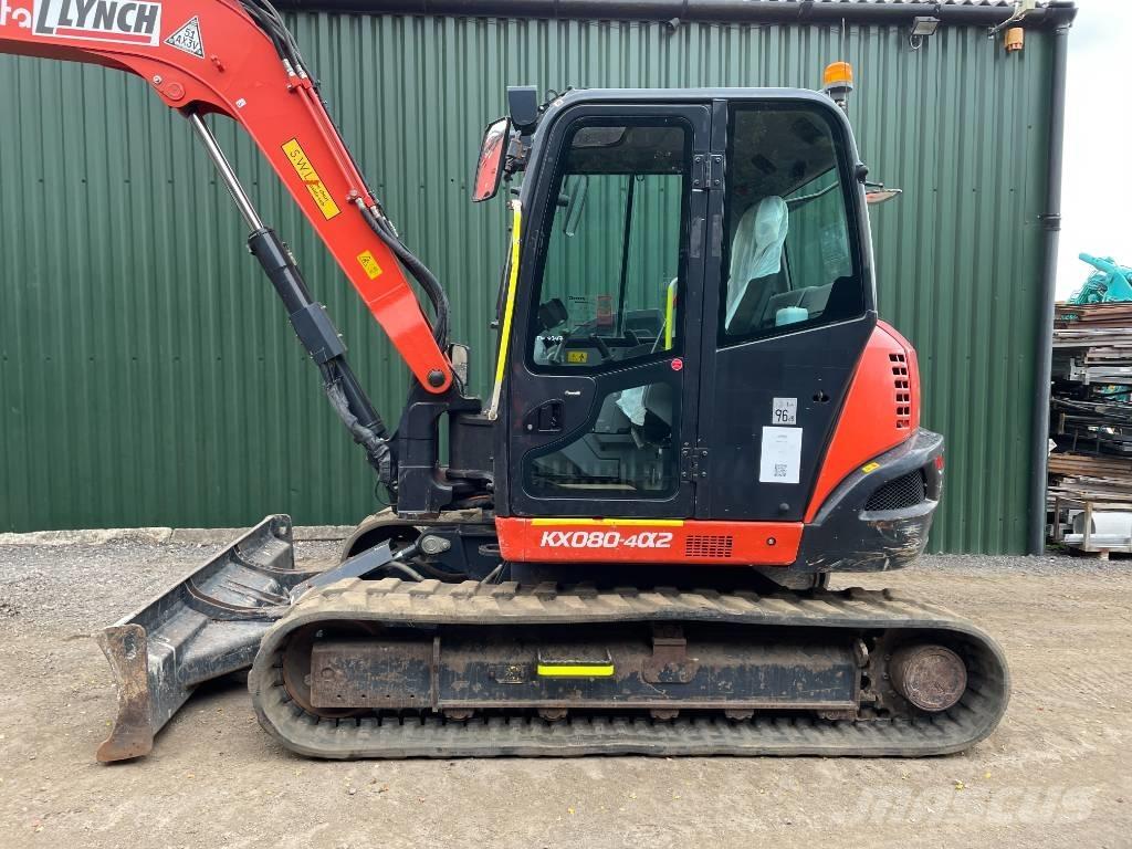 Kubota KX 080 Midikaivukoneet 7t - 12t
