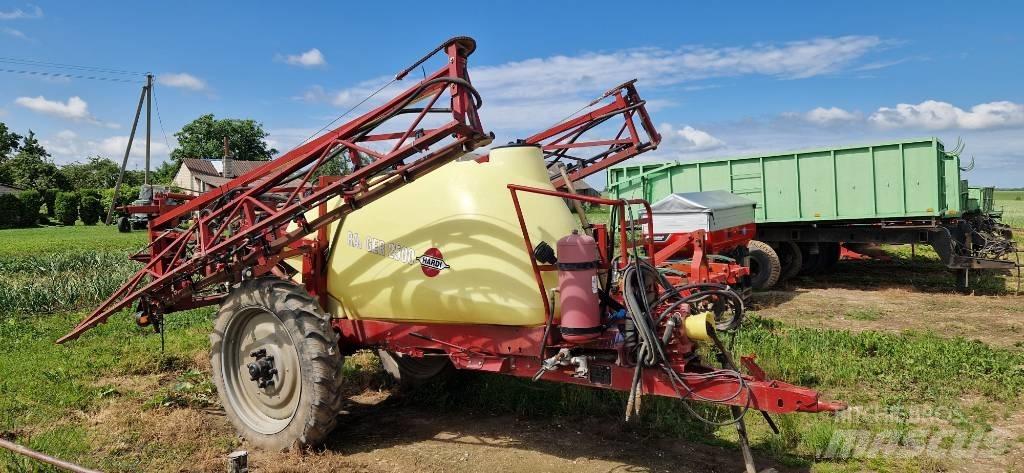 Hardi Ranger 2500 Hinattavat ruiskut