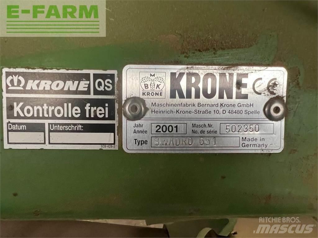 Krone Swadro 651 Karhottimet