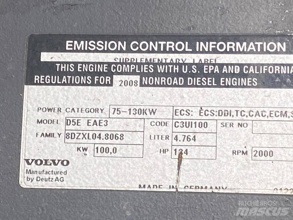 Volvo EW 140 C Pyöräkaivukoneet