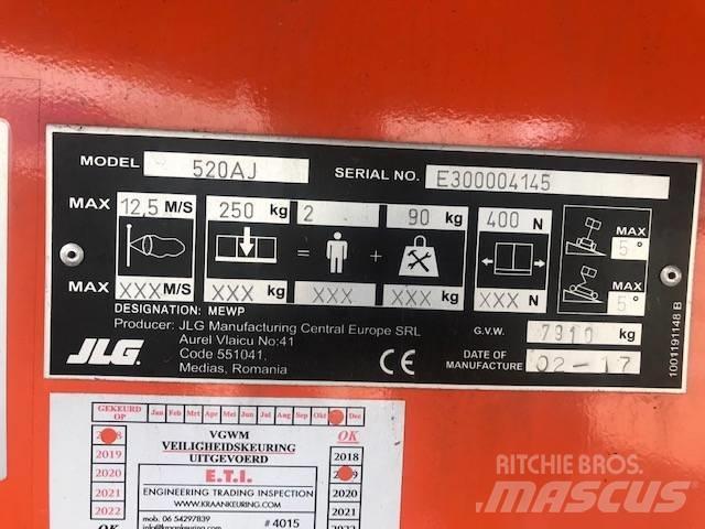 JLG 520 AJ Kuukulkijat