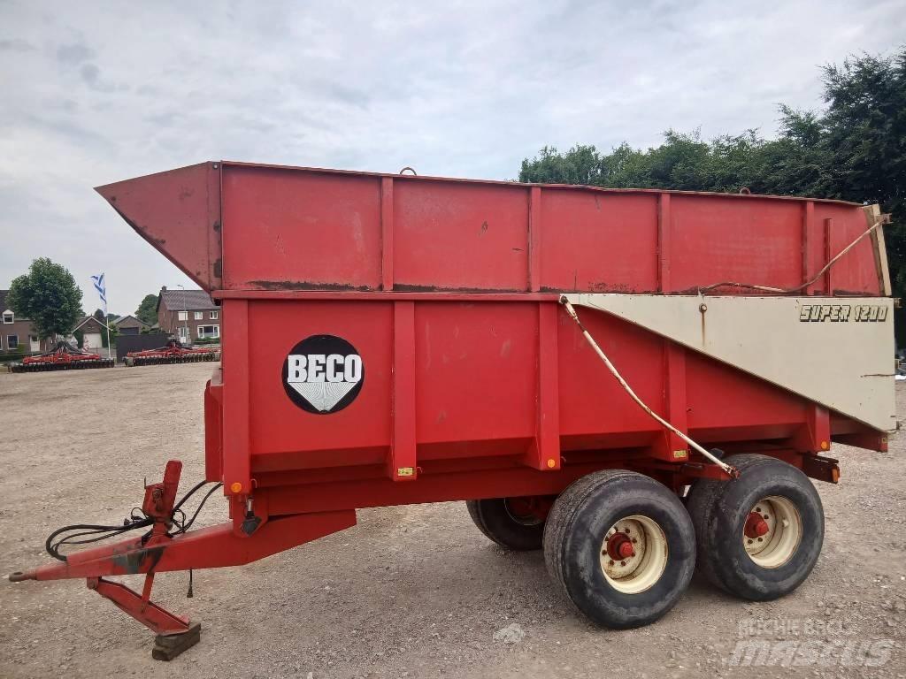 Beco super 1200 Kippiperävaunut
