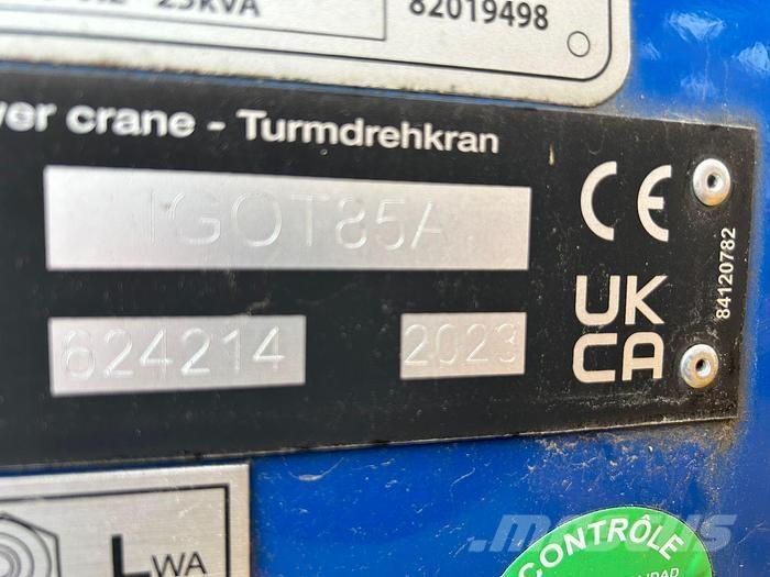 Potain IGO T 85 A Torninosturit