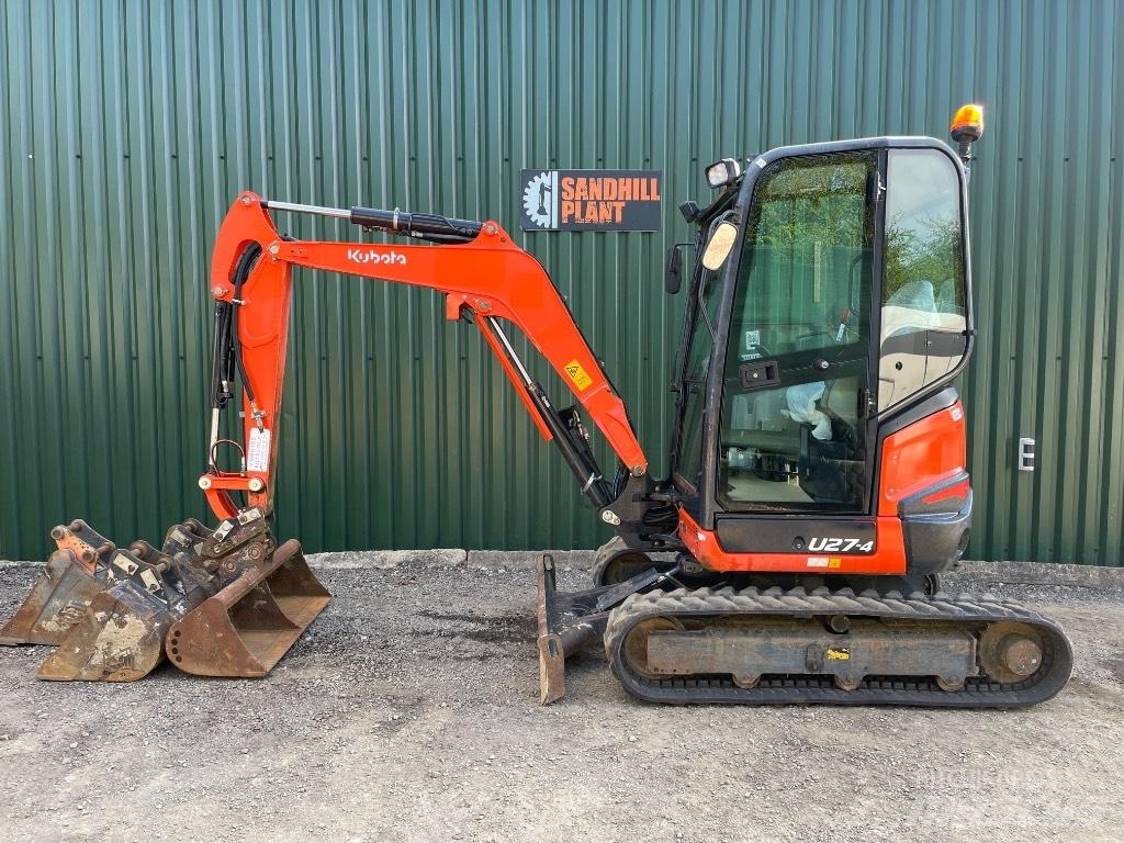 Kubota U 27-4 Minikaivukoneet < 7t
