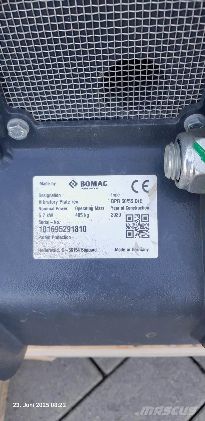 Bomag BPR 50/55 DE Tärylevyt