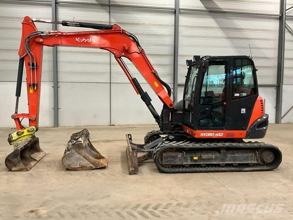 Kubota KX 080-4 A 2 Midikaivukoneet 7t - 12t