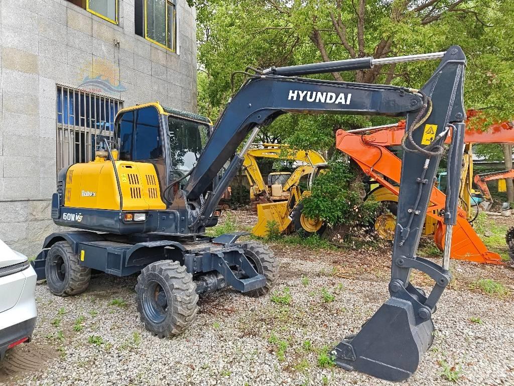 Hyundai R 60W Pyöräkaivukoneet