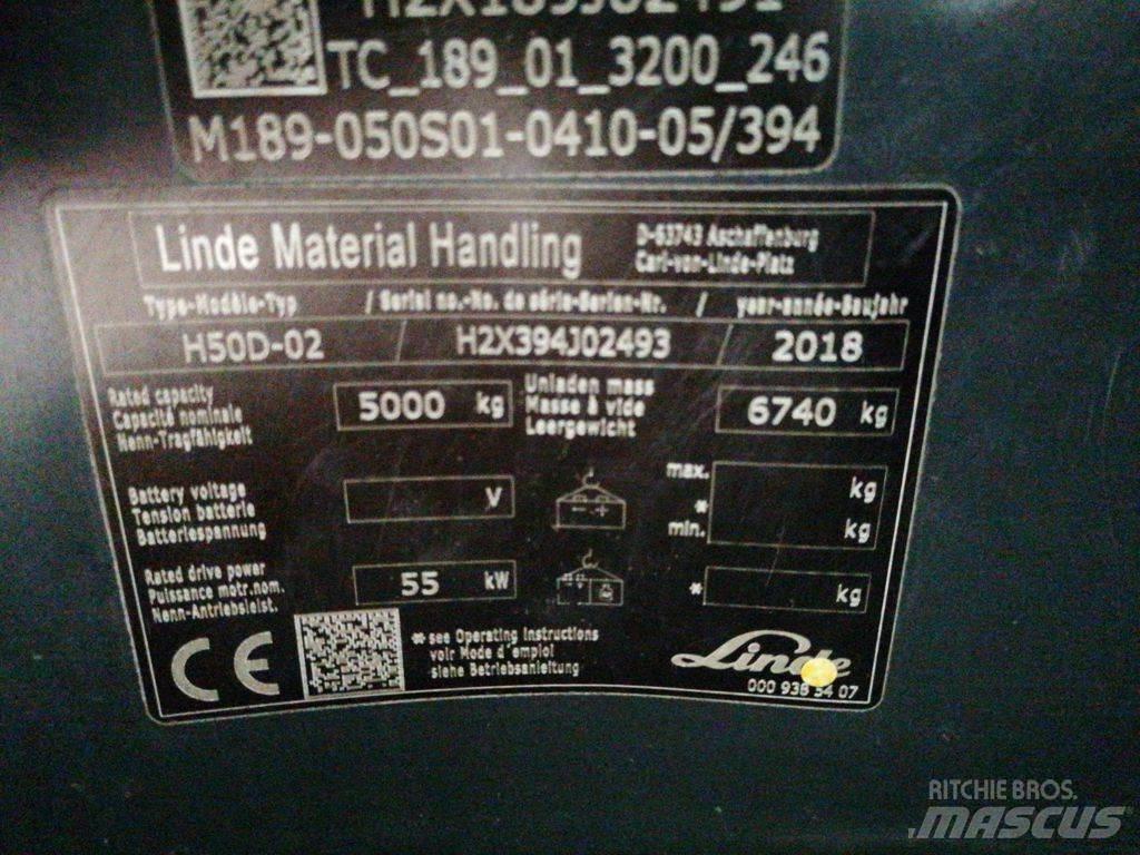 Linde H50D-02 Dieseltrukit