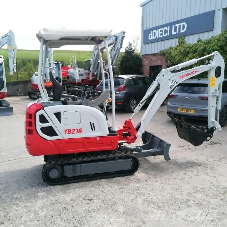 Takeuchi TB216 Minikaivukoneet < 7t