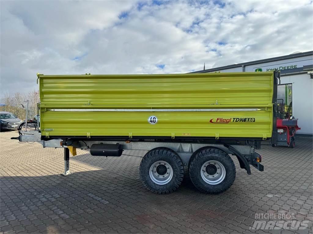 Fliegl TDK 110-88 Sora- ja kippiperävaunut