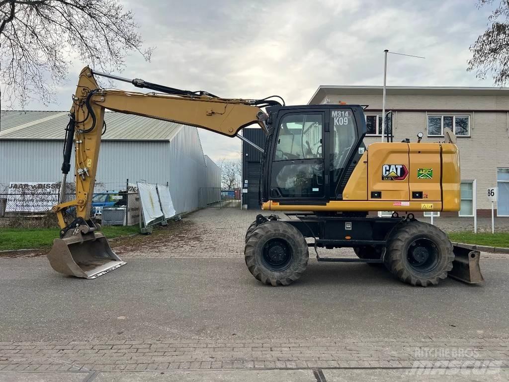 CAT 314 Next gen Pyöräkaivukoneet