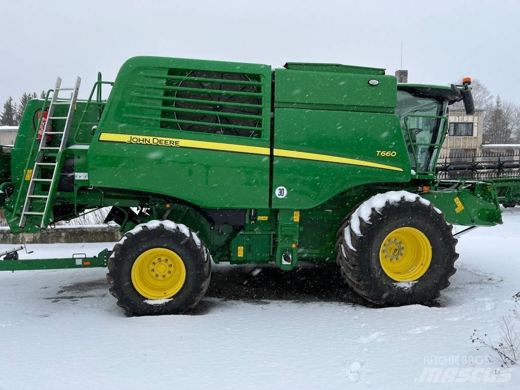 John Deere T 660 Leikkuupuimurit