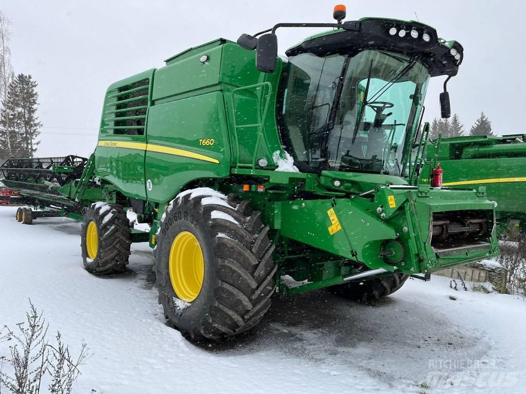 John Deere T 660 Leikkuupuimurit