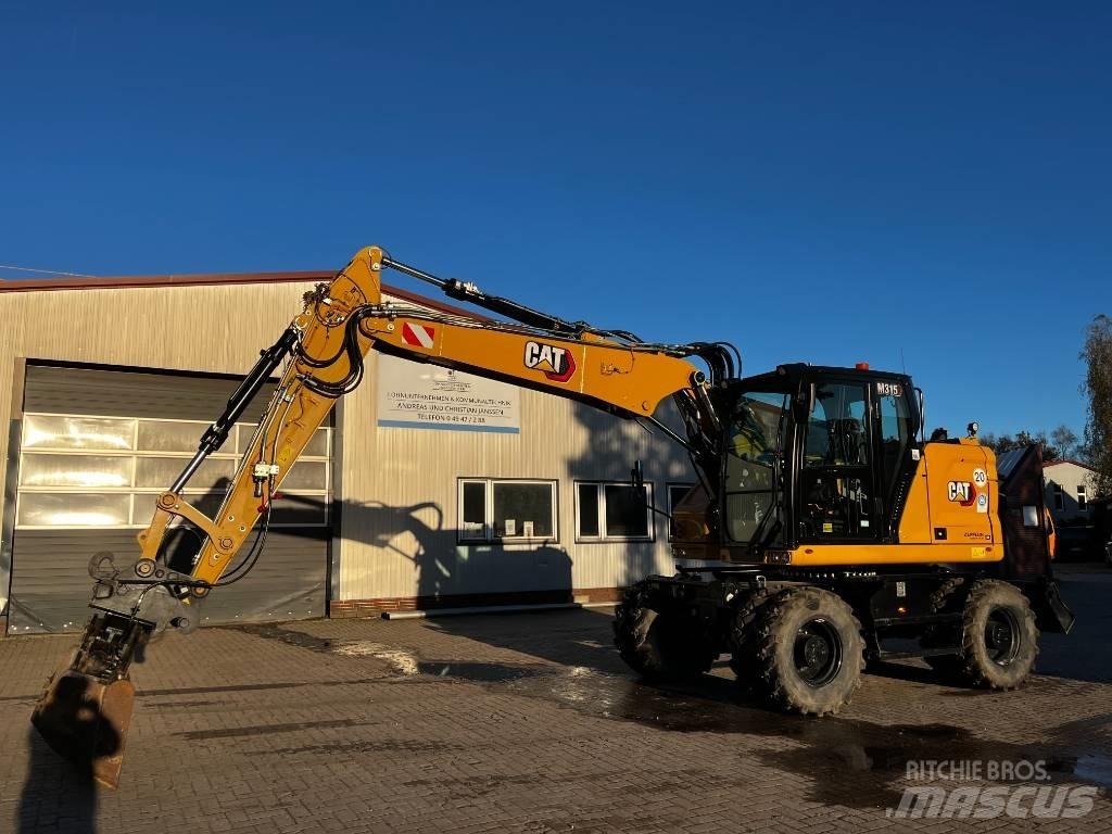 CAT M 315 Pyöräkaivukoneet