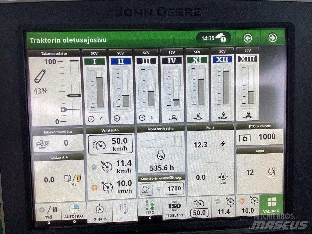 John Deere 6155R Traktorit