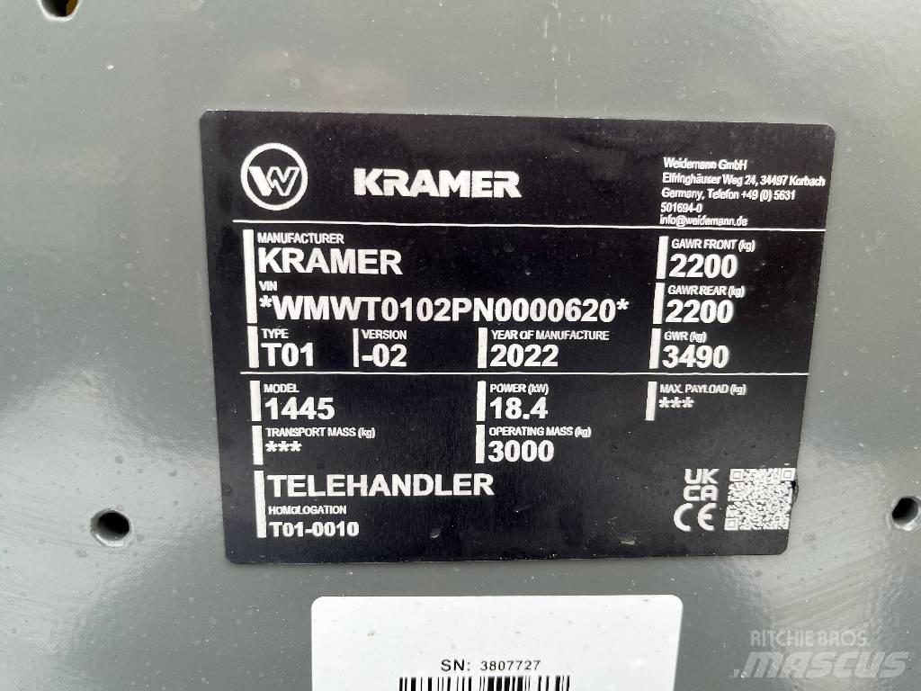 Kramer 1445 Teleskooppikuormaajat