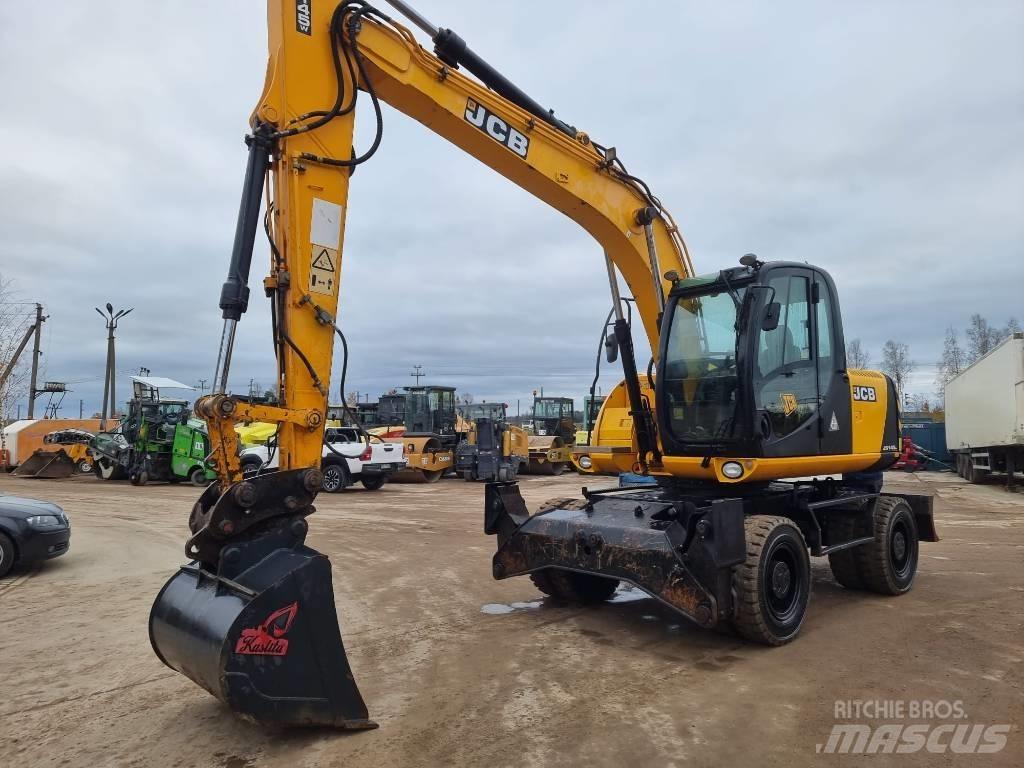 JCB JS 145 W Pyöräkaivukoneet