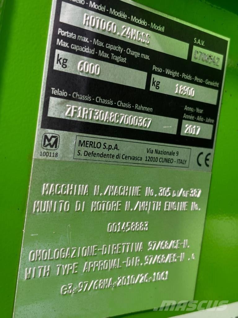 Merlo Roto 60.24 Kurottajat