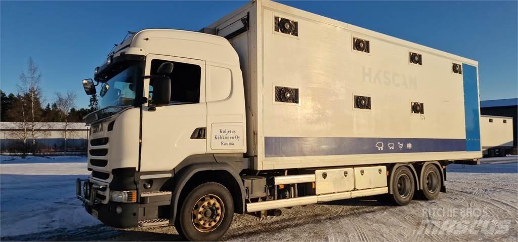 Scania R450 Eläinkuljetusautot