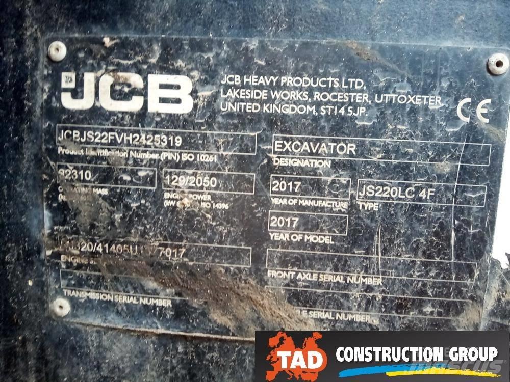 JCB JS 220 LC Telakaivukoneet