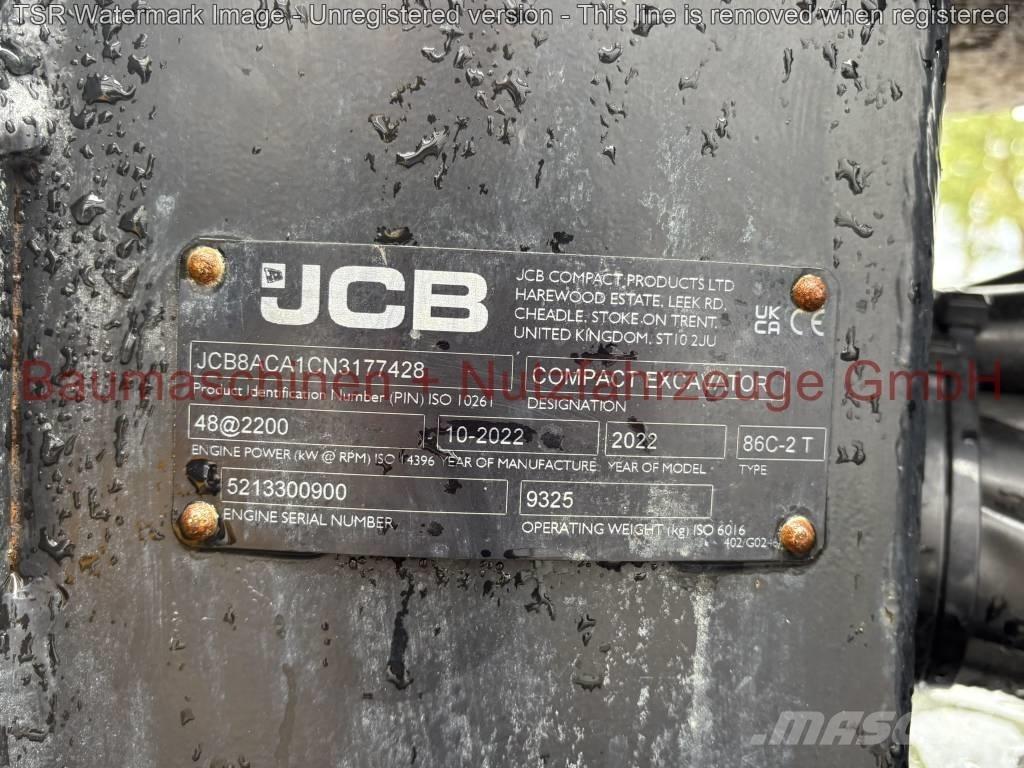 JCB 86C-2 TAB -Demo- Midikaivukoneet 7t - 12t