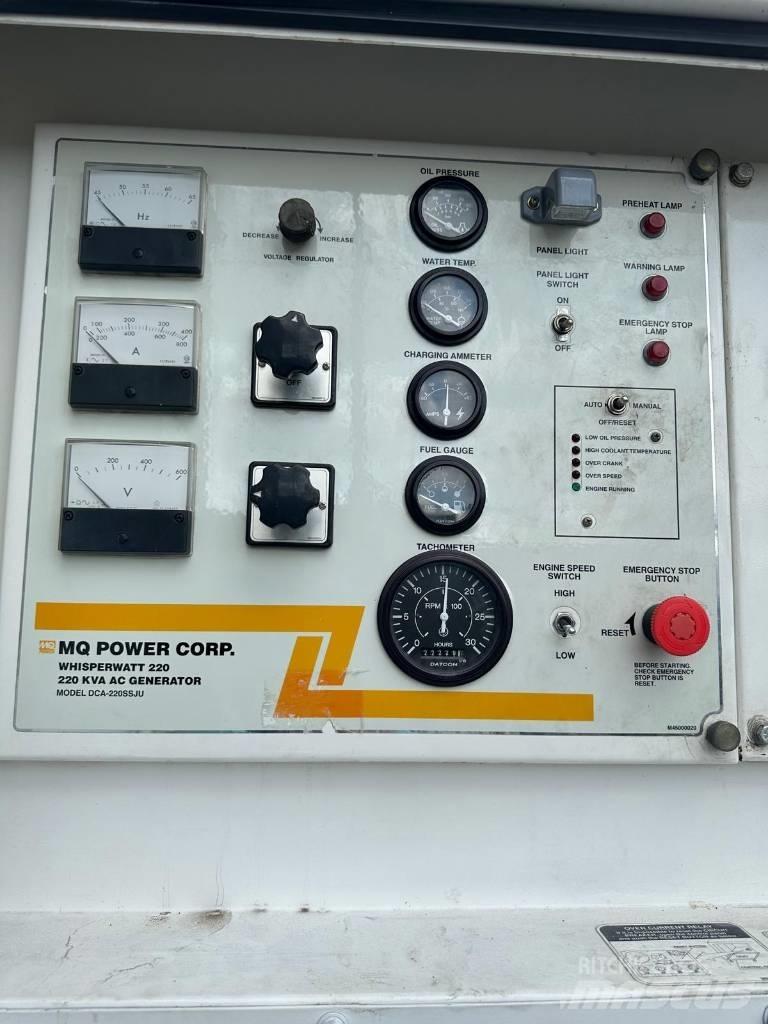 MultiQuip DCA220SSJU Dieselgeneraattorit