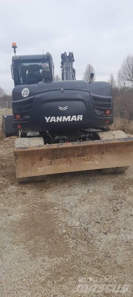 Yanmar B 110 W Pyöräkaivukoneet