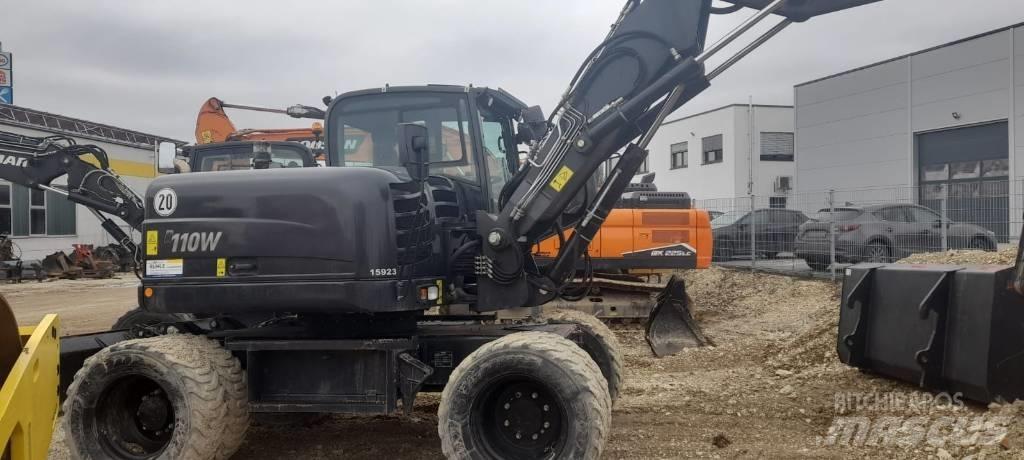 Yanmar B 110 W Pyöräkaivukoneet