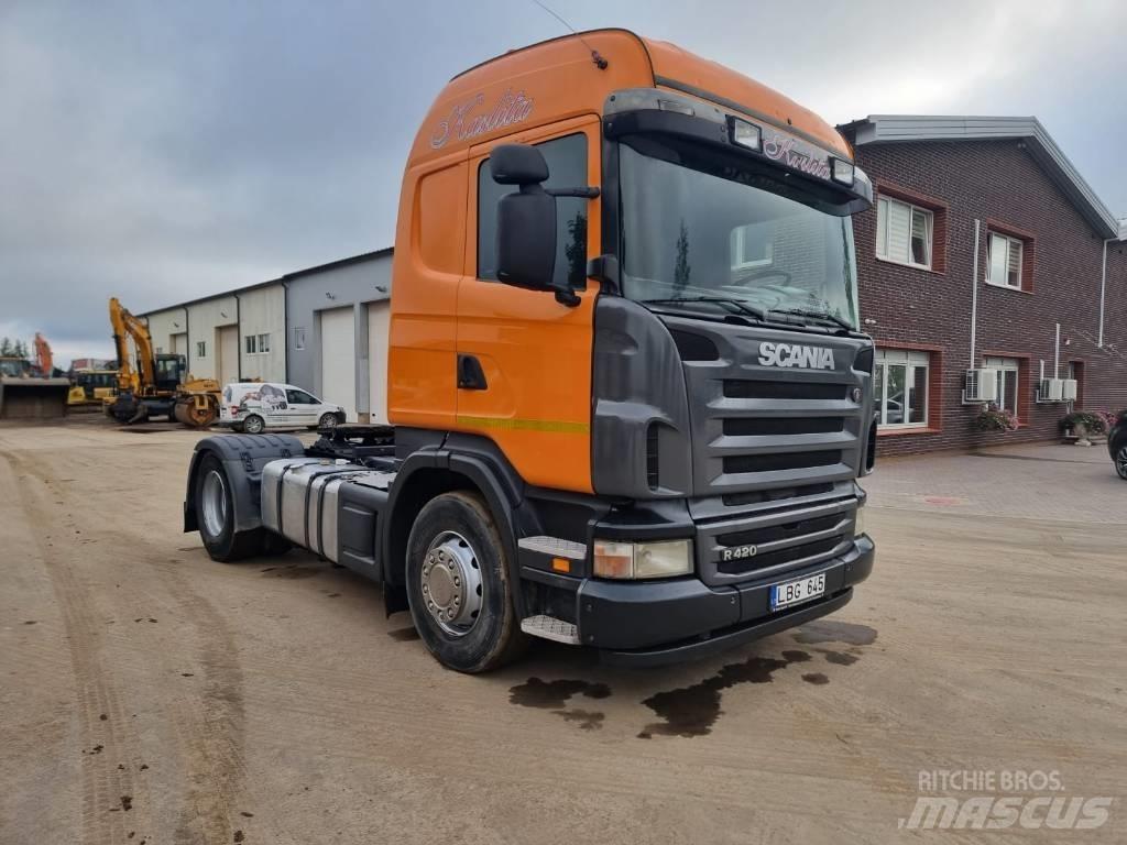Scania R 420 Vetopöytäautot