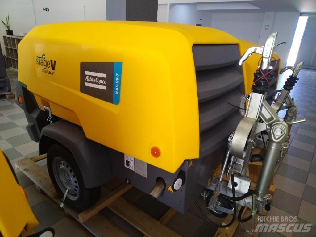 Atlas Copco XAS 88 Kompressorit