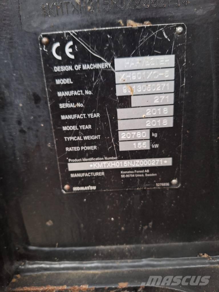 Komatsu 901 XC Harvesterit